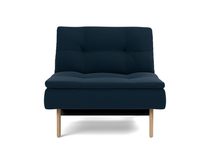 Fotoliu recliner Dublexo Eik Oak, tesatura la alegere #material_528-mixed-dance-blue