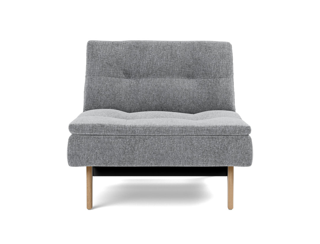 Fotoliu recliner Dublexo Eik Oak, tesatura la alegere #material_565-twist-granite