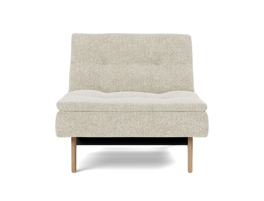 Fotoliu recliner Dublexo Eik Oak, tesatura la alegere #material_357-taura-off-white