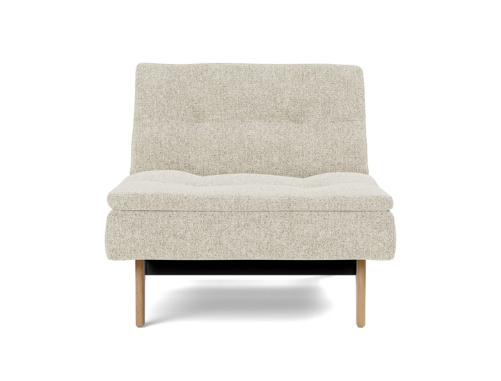 Fotoliu recliner Dublexo Eik Oak, tesatura la alegere #material_357-taura-off-white