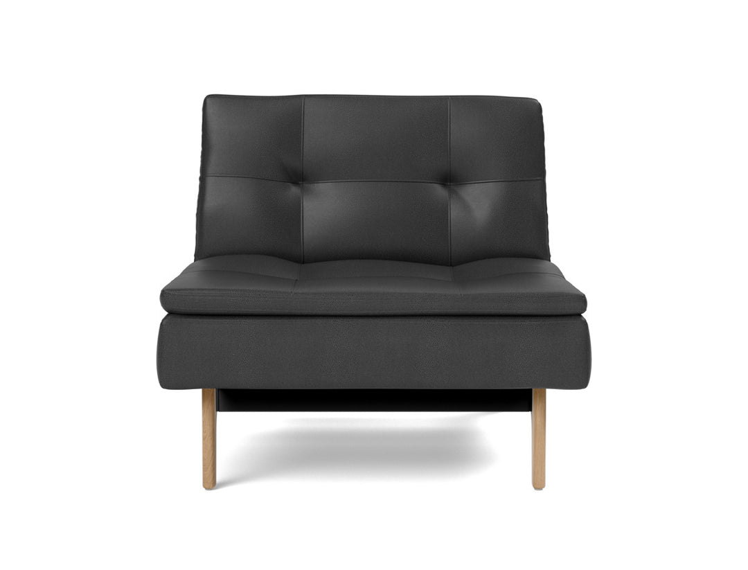 Fotoliu recliner Dublexo Eik Oak, tesatura la alegere #material_550-faunal-black