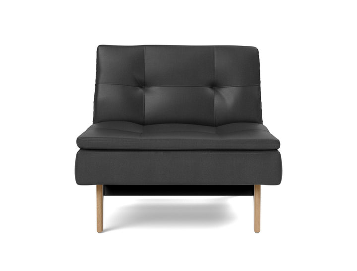 Fotoliu recliner Dublexo Eik Oak, tesatura la alegere #material_550-faunal-black