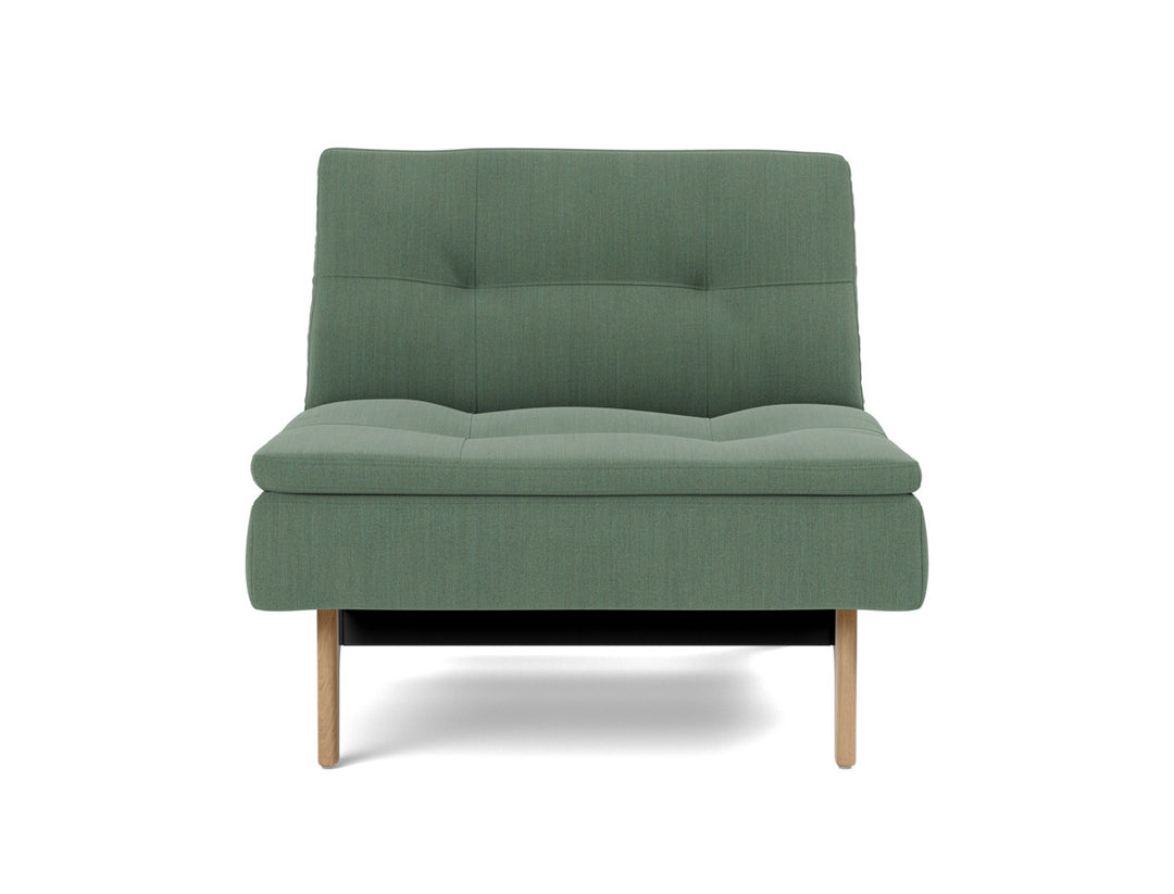Fotoliu recliner Dublexo Eik Oak, tesatura la alegere #material_518-elegance-green