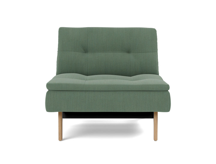 Fotoliu recliner Dublexo Eik Oak, tesatura la alegere #material_518-elegance-green