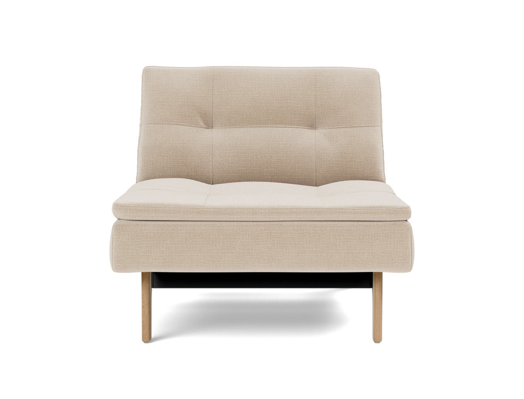 Fotoliu recliner Dublexo Eik Oak, tesatura la alegere #material_410-esina-almond