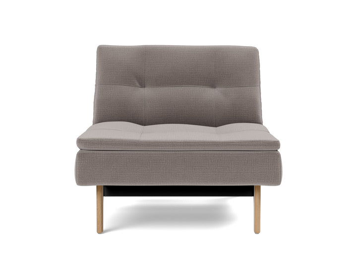 Fotoliu recliner Dublexo Eik Oak, tesatura la alegere #material_418-esina-truffle
