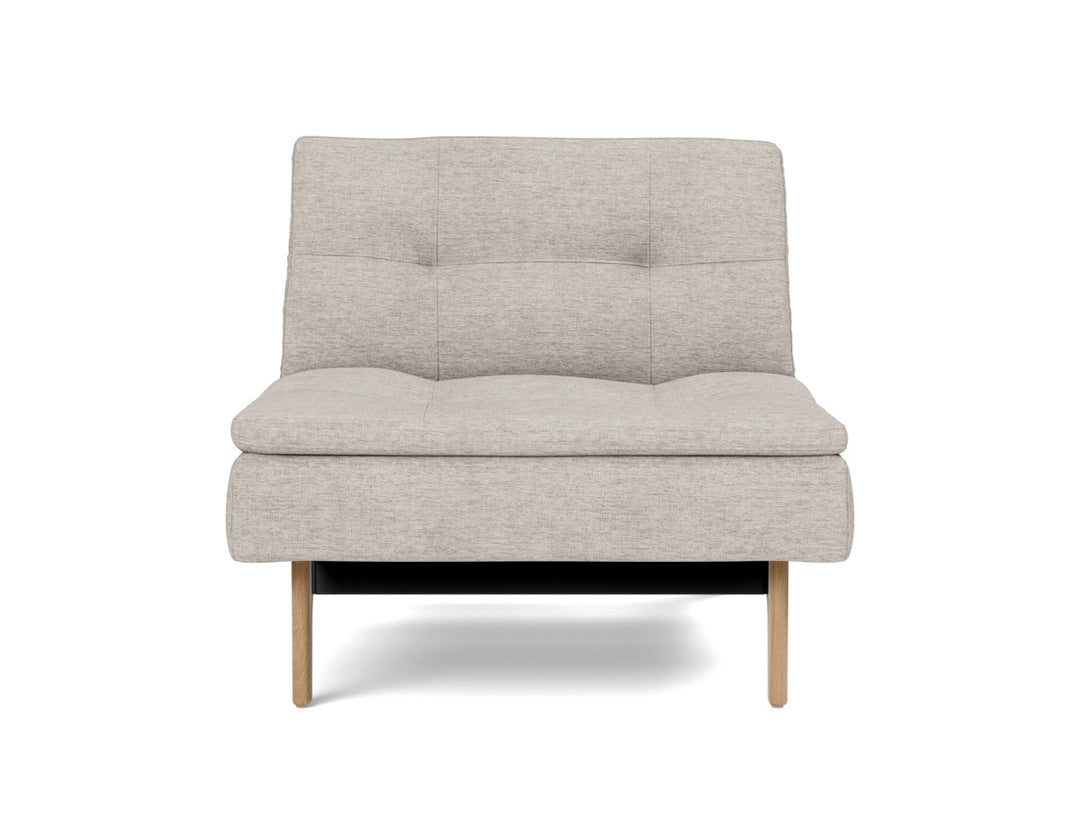 Fotoliu recliner Dublexo Eik Oak, tesatura la alegere #material_471-yuveno-sand