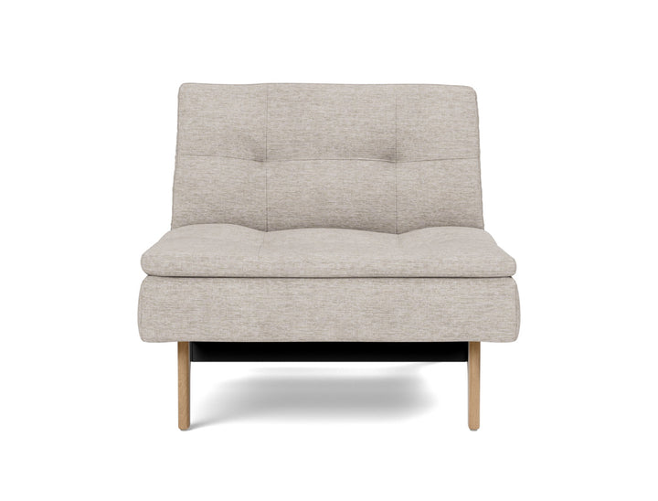 Fotoliu recliner Dublexo Eik Oak, tesatura la alegere #material_471-yuveno-sand
