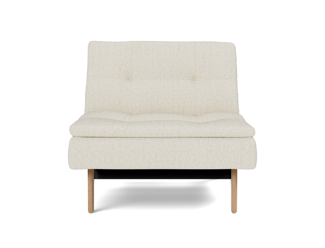 Fotoliu recliner Dublexo Eik Oak, tesatura la alegere #material_531-boucl-off-white
