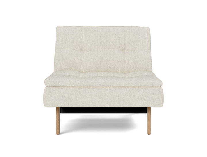 Fotoliu recliner Dublexo Eik Oak, tesatura la alegere #material_531-boucl-off-white