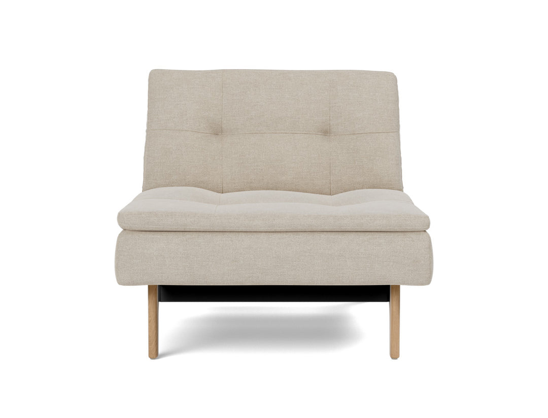 Fotoliu recliner Dublexo Eik Oak, tesatura la alegere #material_586-phobos-latte