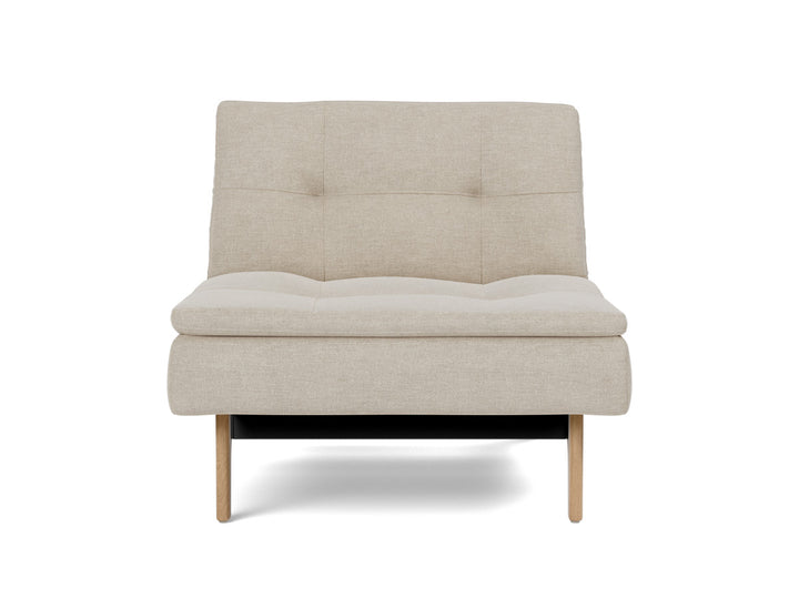 Fotoliu recliner Dublexo Eik Oak, tesatura la alegere #material_586-phobos-latte