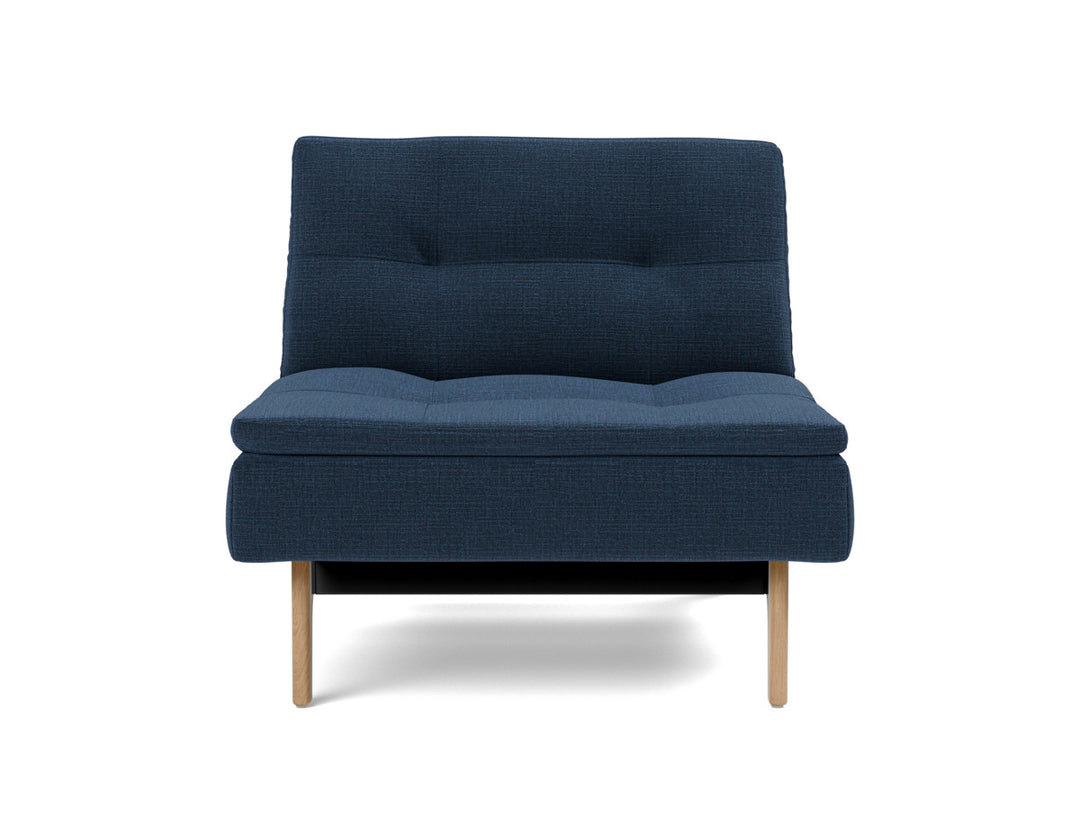 Fotoliu recliner Dublexo Eik Oak, tesatura la alegere #material_414-esina-indigo-blue