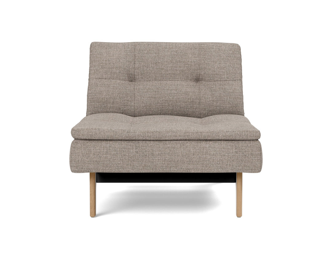 Fotoliu recliner Dublexo Eik Oak, tesatura la alegere #material_472-yuveno-warm-grey