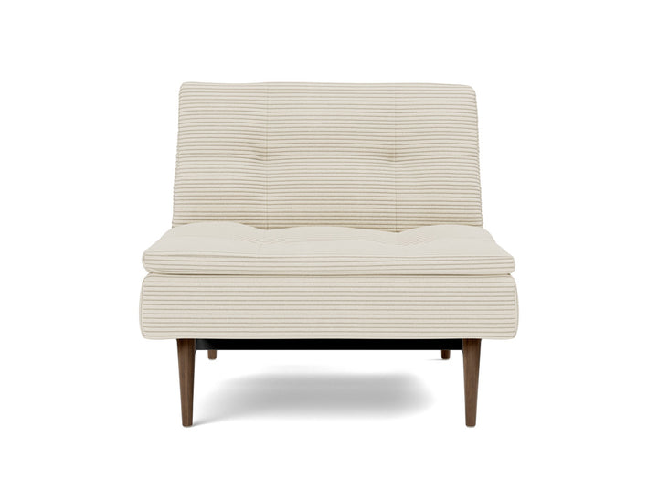 Fotoliu recliner Dublexo Styletto Dark Wood, tesatura la alegere #material_594-corduroy-ivory