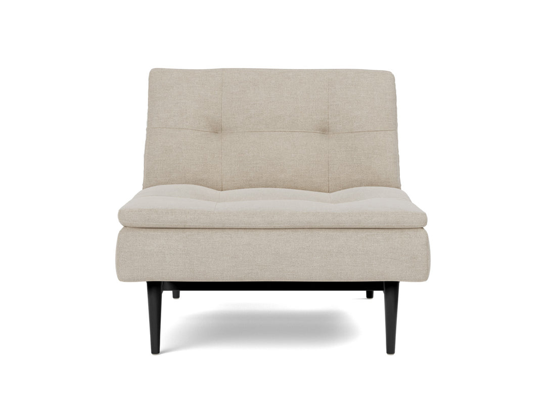 Fotoliu recliner Dublexo Styletto Black Wood, tesatura la alegere #material_586-phobos-latte