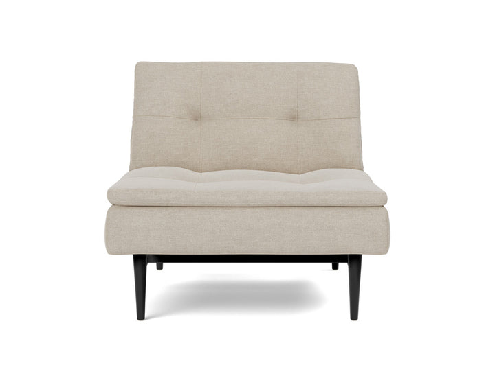 Fotoliu recliner Dublexo Styletto Black Wood, tesatura la alegere #material_586-phobos-latte