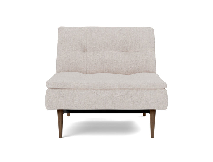 Fotoliu recliner Dublexo Styletto Dark Wood, tesatura la alegere #material_300-weda-sand