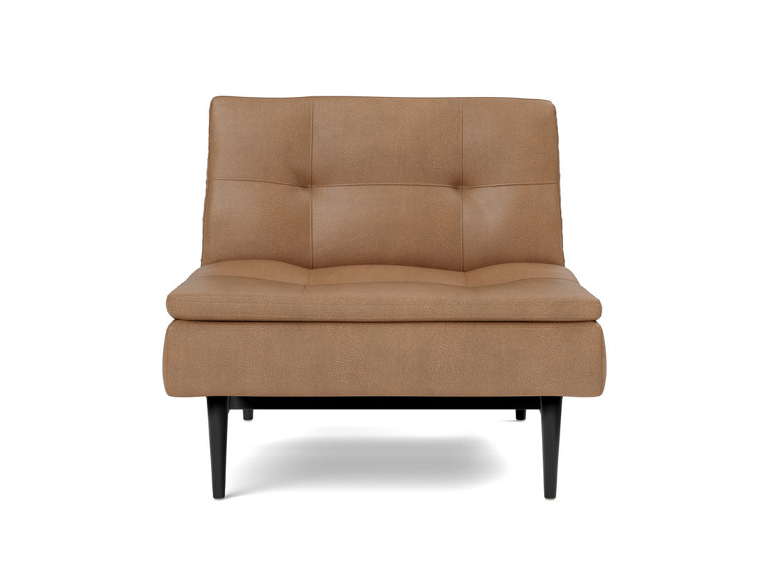 Fotoliu recliner Dublexo Styletto Black Wood, tesatura la alegere #material_551-faunal-brown