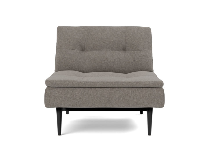 Fotoliu recliner Dublexo Styletto Black Wood, tesatura la alegere #material_521-mixed-dance-grey