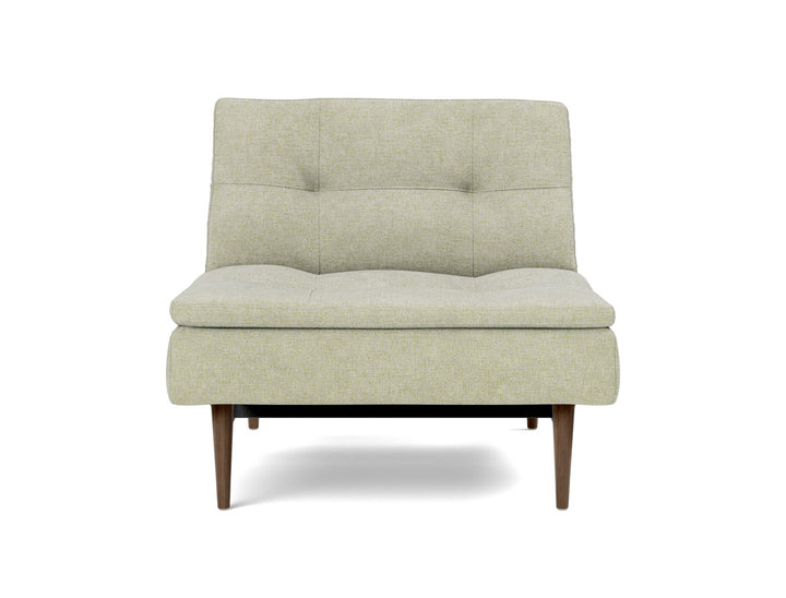 Fotoliu recliner Dublexo Styletto Dark Wood, tesatura la alegere #material_280-avella-sand