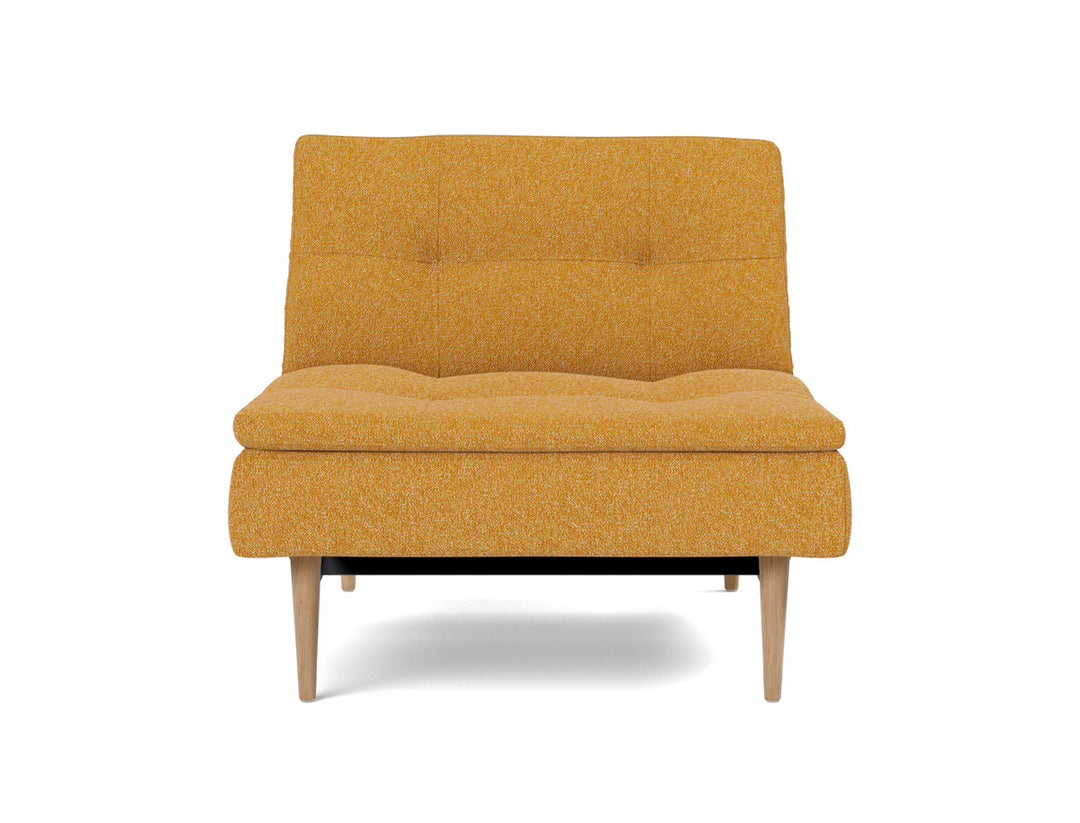 Fotoliu recliner Dublexo Styletto Light Wood, tesatura la alegere #material_536-boucl-ochre