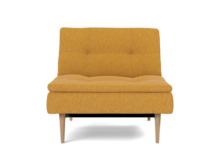 Fotoliu recliner Dublexo Styletto Light Wood, tesatura la alegere #material_536-boucl-ochre