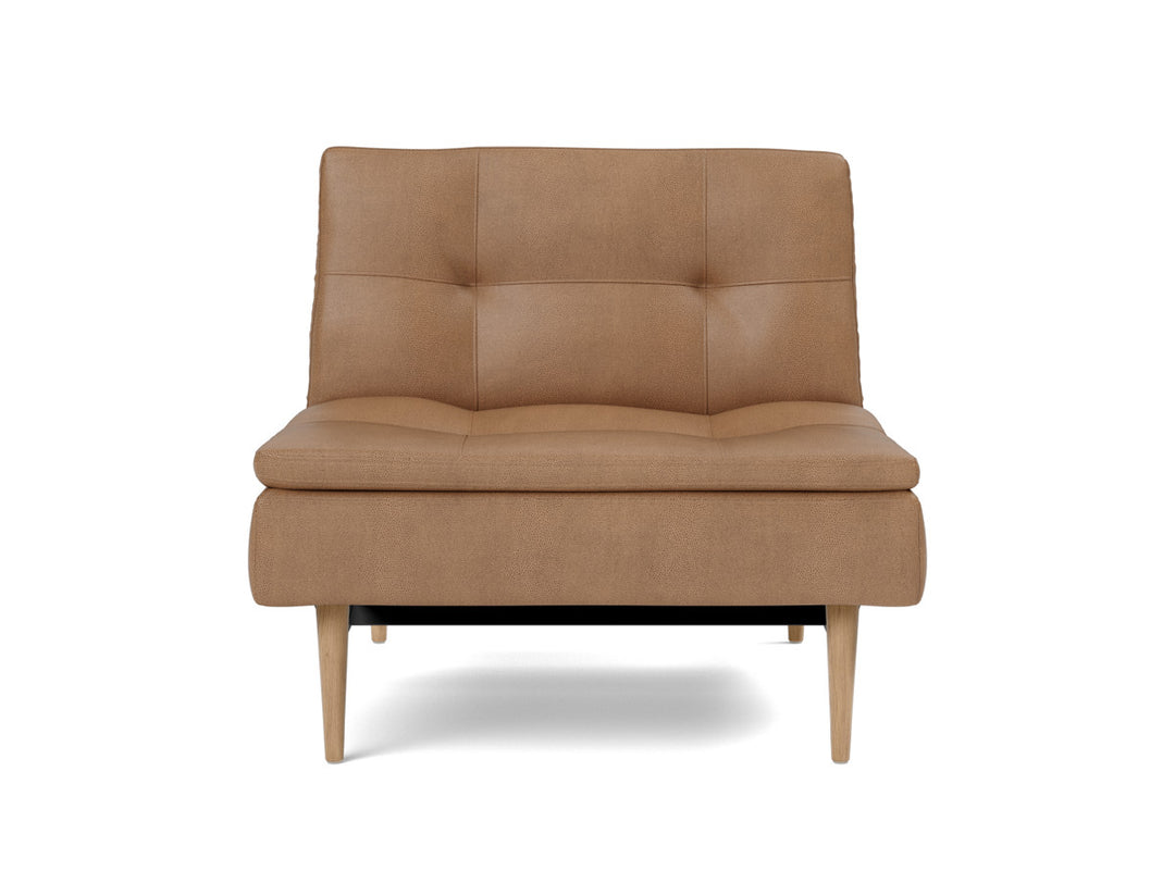 Fotoliu recliner Dublexo Styletto Light Wood, tesatura la alegere #material_551-faunal-brown