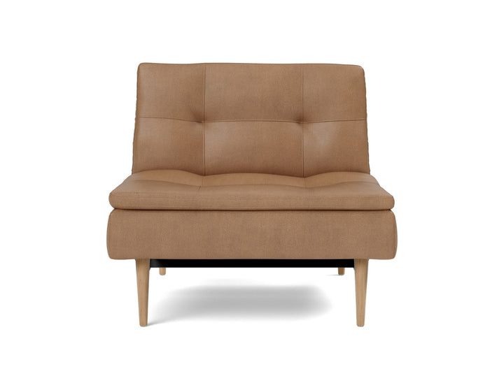 Fotoliu recliner Dublexo Styletto Light Wood, tesatura la alegere #material_551-faunal-brown