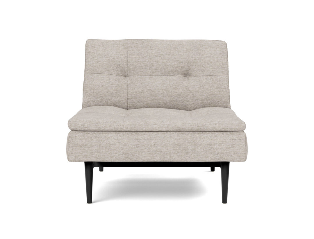 Fotoliu recliner Dublexo Styletto Black Wood, tesatura la alegere #material_471-yuveno-sand