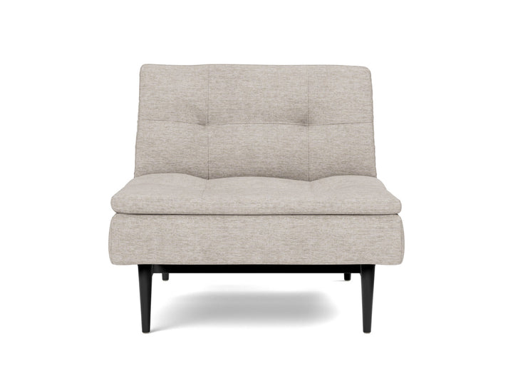 Fotoliu recliner Dublexo Styletto Black Wood, tesatura la alegere #material_471-yuveno-sand