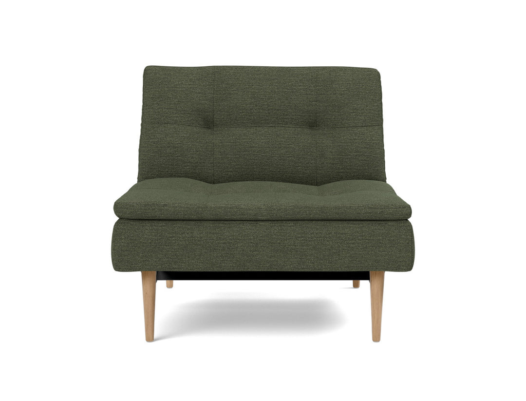 Fotoliu recliner Dublexo Styletto Light Wood, tesatura la alegere #material_353-taura-forest