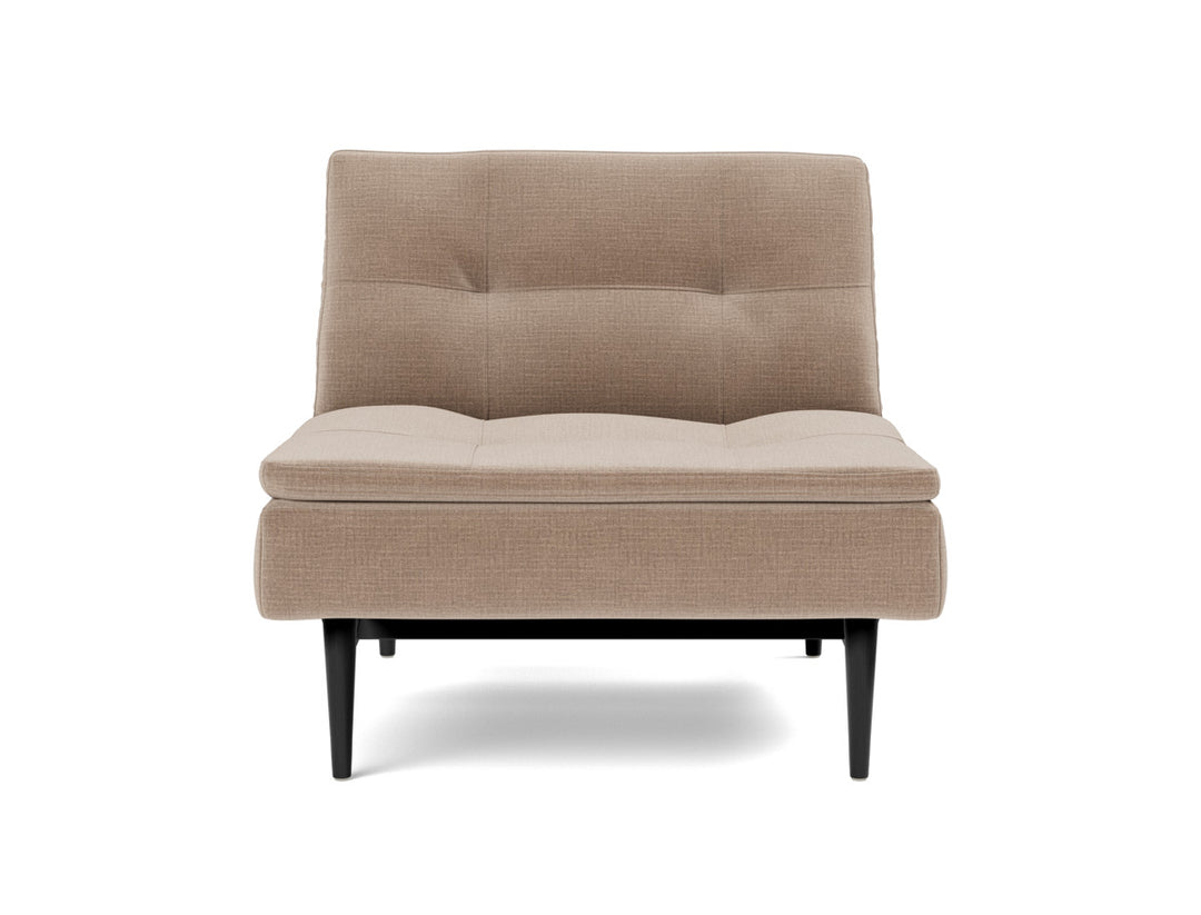 Fotoliu recliner Dublexo Styletto Black Wood, tesatura la alegere #material_417-esina-mocha