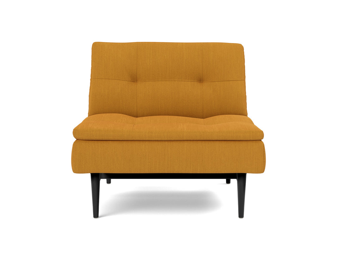 Fotoliu recliner Dublexo Styletto Black Wood, tesatura la alegere #material_507-elegance-burned-curry