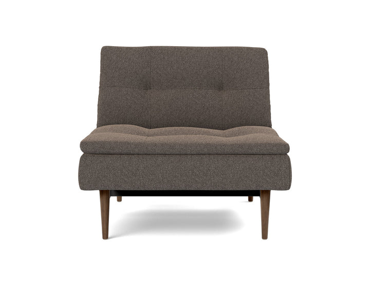 Fotoliu recliner Dublexo Styletto Dark Wood, tesatura la alegere #material_530-boucl-taupe
