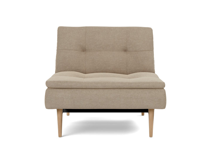 Fotoliu recliner Dublexo Styletto Light Wood, tesatura la alegere #material_587-phobos-mocha