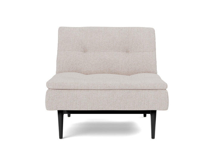 Fotoliu recliner Dublexo Styletto Black Wood, tesatura la alegere #material_300-weda-sand