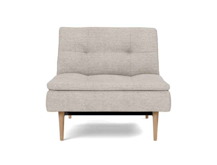 Fotoliu recliner Dublexo Styletto Light Wood, tesatura la alegere #material_471-yuveno-sand