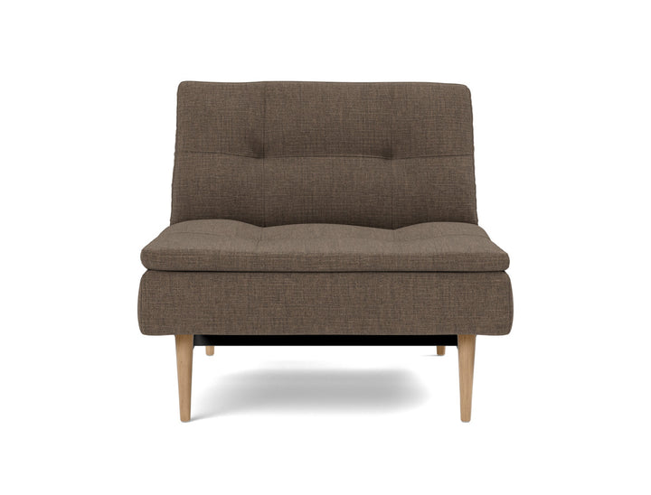 Fotoliu recliner Dublexo Styletto Light Wood, tesatura la alegere #material_411-esina-cedar-brown