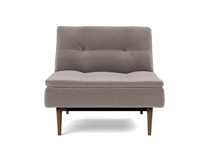 Fotoliu recliner Dublexo Styletto Dark Wood, tesatura la alegere #material_418-esina-truffle