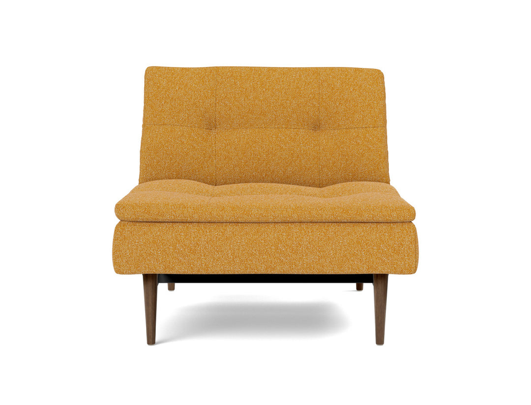 Fotoliu recliner Dublexo Styletto Dark Wood, tesatura la alegere #material_536-boucl-ochre