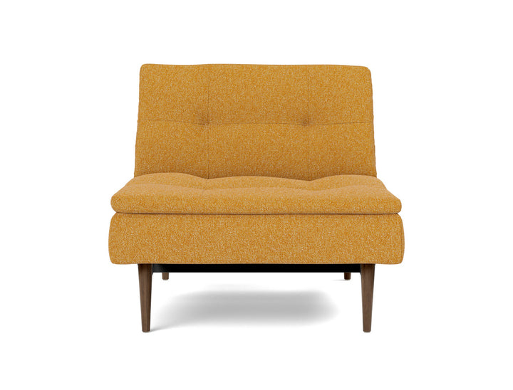 Fotoliu recliner Dublexo Styletto Dark Wood, tesatura la alegere #material_536-boucl-ochre