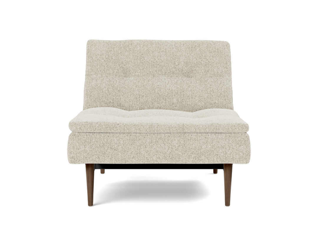 Fotoliu recliner Dublexo Styletto Dark Wood, tesatura la alegere #material_357-taura-off-white