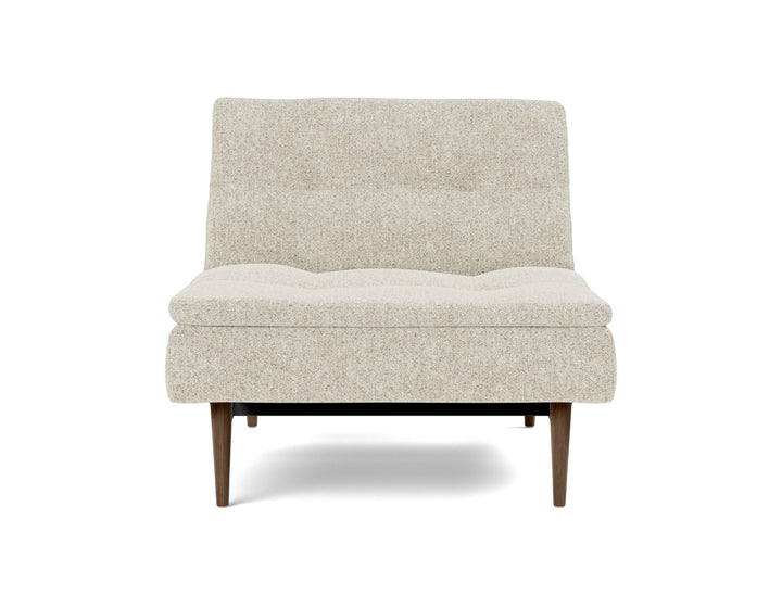 Fotoliu recliner Dublexo Styletto Dark Wood, tesatura la alegere #material_357-taura-off-white