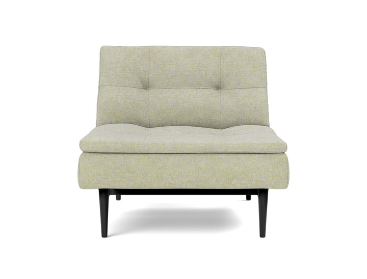 Fotoliu recliner Dublexo Styletto Black Wood, tesatura la alegere #material_280-avella-sand