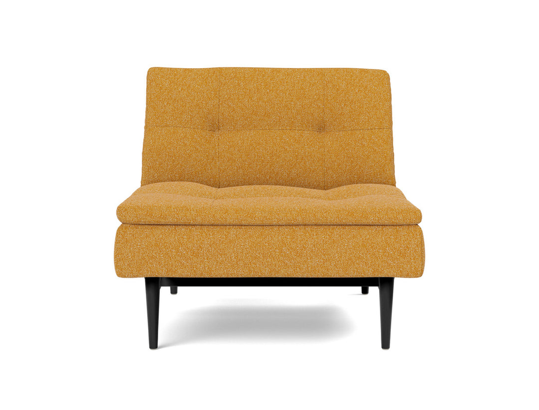 Fotoliu recliner Dublexo Styletto Black Wood, tesatura la alegere #material_536-boucl-ochre