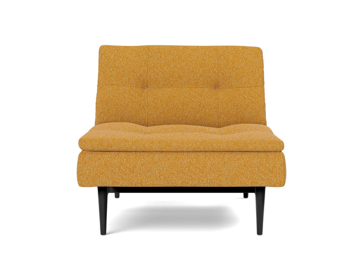 Fotoliu recliner Dublexo Styletto Black Wood, tesatura la alegere #material_536-boucl-ochre