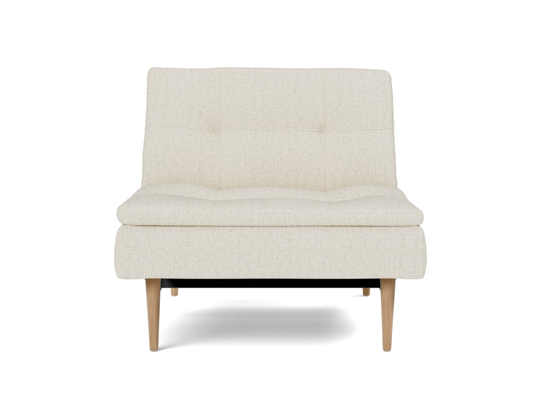 Fotoliu recliner Dublexo Styletto Light Wood, tesatura la alegere #material_531-boucl-off-white