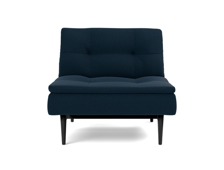 Fotoliu recliner Dublexo Styletto Black Wood, tesatura la alegere #material_528-mixed-dance-blue