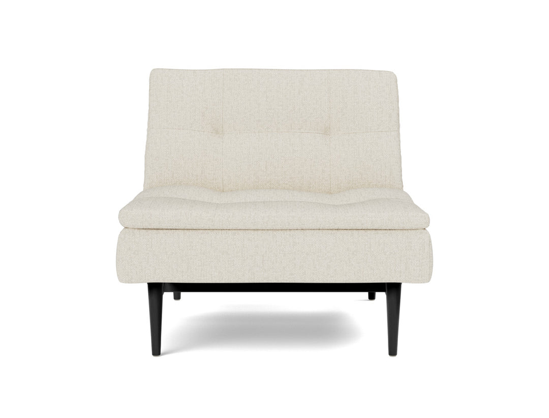 Fotoliu recliner Dublexo Styletto Black Wood, tesatura la alegere #material_531-boucl-off-white